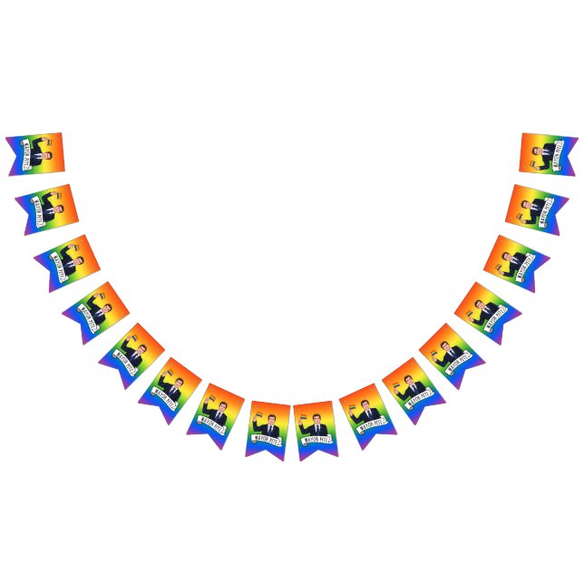 Mayor Pete Pride Bunting Flags (All)