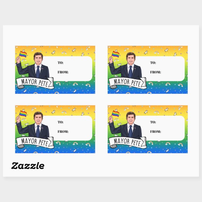 Mayor Pete Pride Sticker (Sheet)
