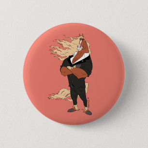Mayor Winddancer Your Mane Man 2 Inch Round Button