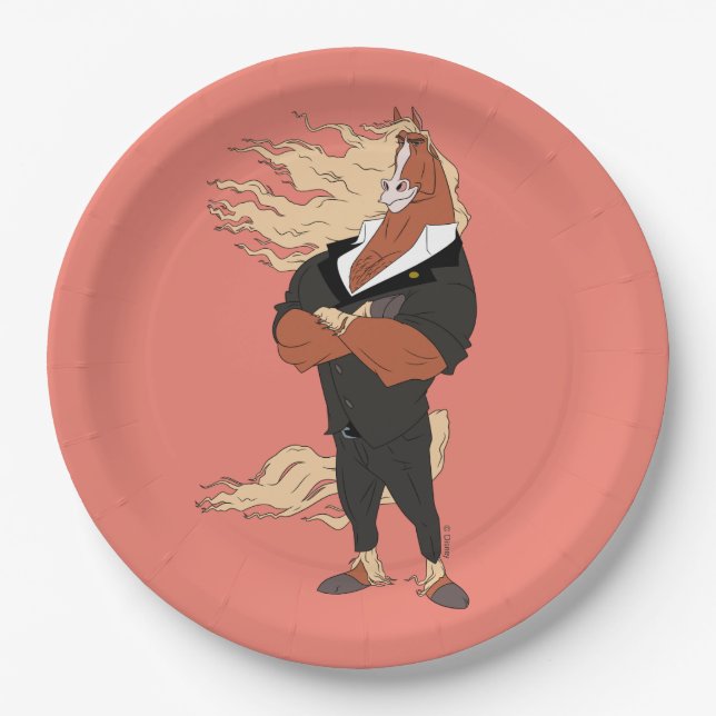 Mayor Winddancer Your Mane Man Paper Plate (Front)