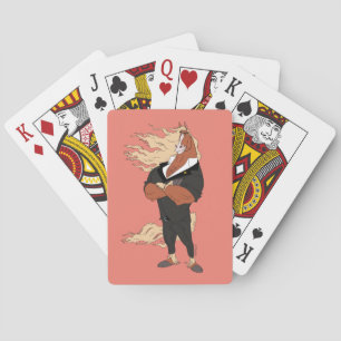 Mayor Winddancer Your Mane Man Playing Cards