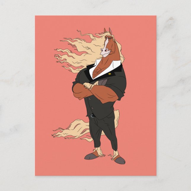 Mayor Winddancer Your Mane Man Postcard (Front)