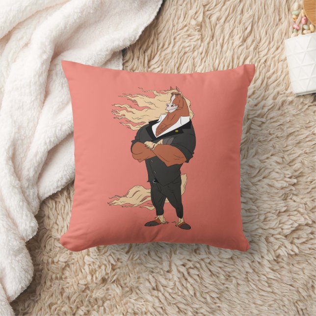 Mayor Winddancer Your Mane Man Throw Pillow (Blanket)
