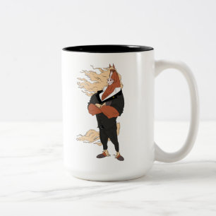 Mayor Winddancer Your Mane Man Two-Tone Coffee Mug
