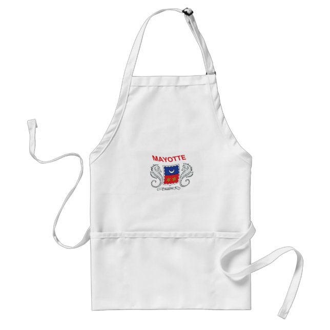 Mayotte Flag Apron (Front)