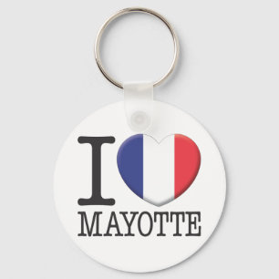 Mayotte Keychain
