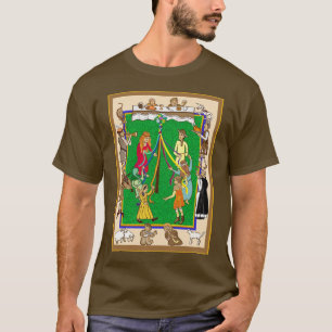 Maypole, Medieval Fayre T-Shirt