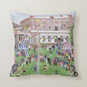 Maytime 1993 throw pillow