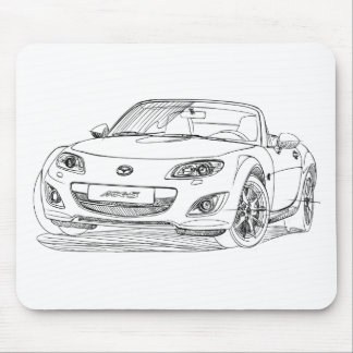 Maz Miata MX5 gen 3 2010 Mouse Pad