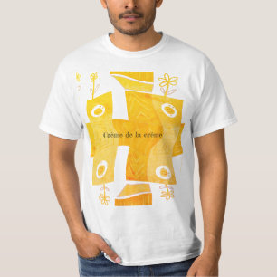 Maz Noughts & Wavy Squares Check Abstract 7a 1974 T-Shirt