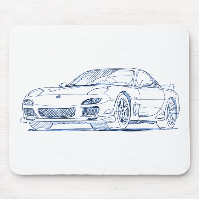 Maz RX7 1999 Mouse Pad (Front)