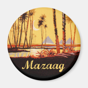 Mazaag Vintage Day Magnet