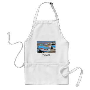 Mazatlan Fishing Boats Standard Apron