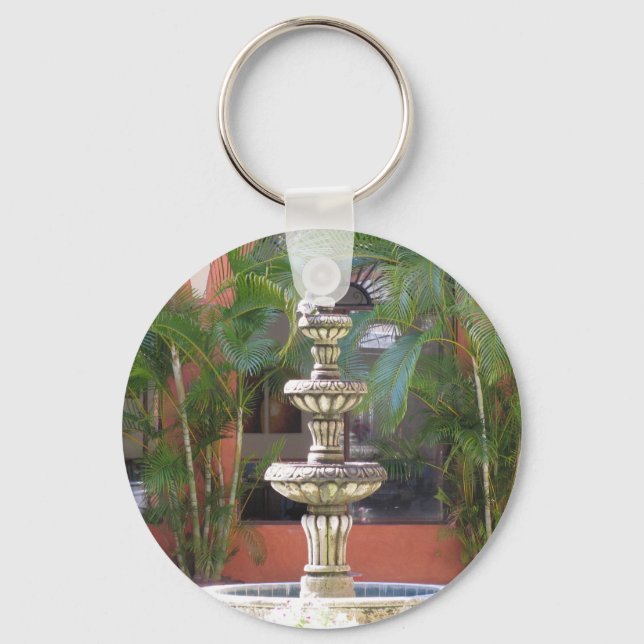 Mazatlan Fountain Keychain (Front)