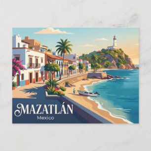 Mazatlán Mexico Postcard