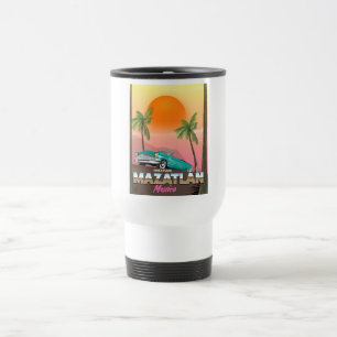 Mazatlán Mexico travel poster Mug