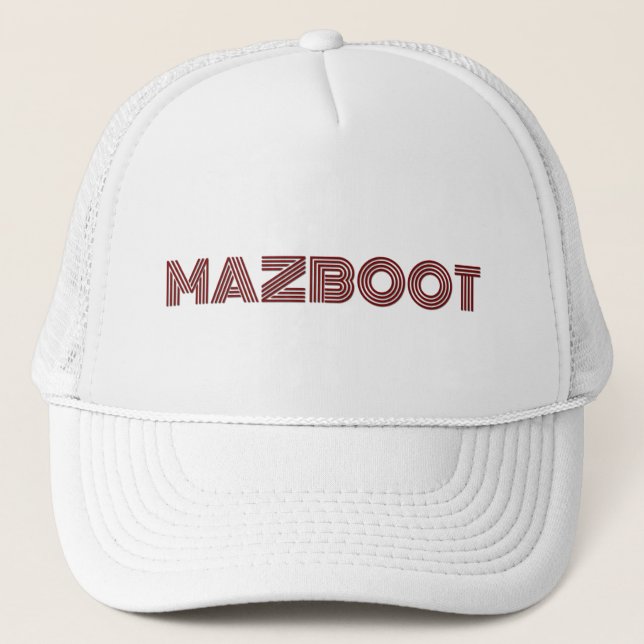 Mazboot Trucker Hat (Front)