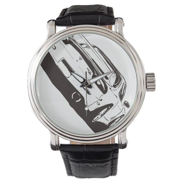 MAZDA FD3S RX-7（リア） イラスト線画　腕時計 WATCH (Front)