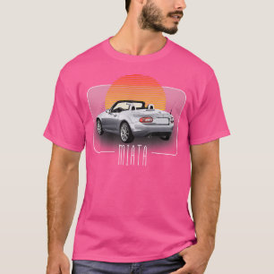 Mazda Miata Retro Classic  Lover Design T-Shirt
