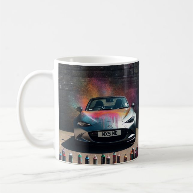 Mazda MX5 Miata Gen 4 Spray peint Mug (Gauche)