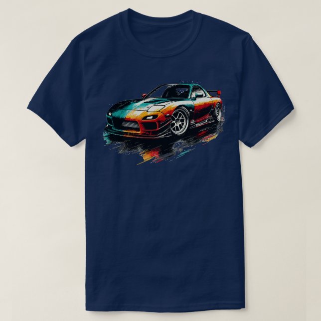 Mazda RX7 13 T-Shirt (Design Front)