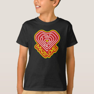 MAZE LOVE HEART BY MASANSER PIXELAT T-Shirt