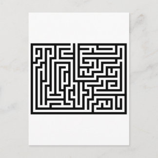 Maze Postcard
