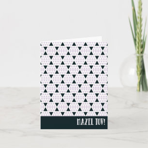 Mazel Tov Aztec Pink Card