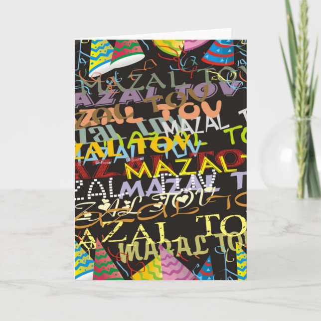 Mazel Tov Card (Front)