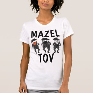 MAZEL TOV Drôle t-shirts juifs