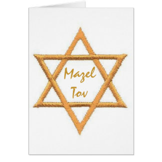 Mazel Tov/Star of David