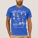 Mazel Tov Ugly Haunakka T-shirt<br><div class="desc">Mazel Tov Ugly Haunakka T-shirt, by designer Brad Hines</div>