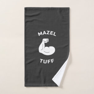 Mazel Tuff Strong Jew sleeveless workout shirt Hand Towel