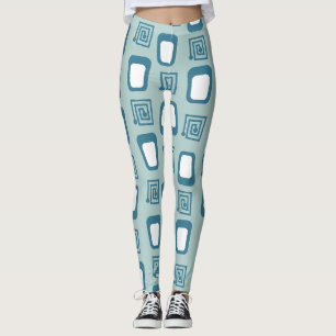 Mazes and Trapezoids Leggings