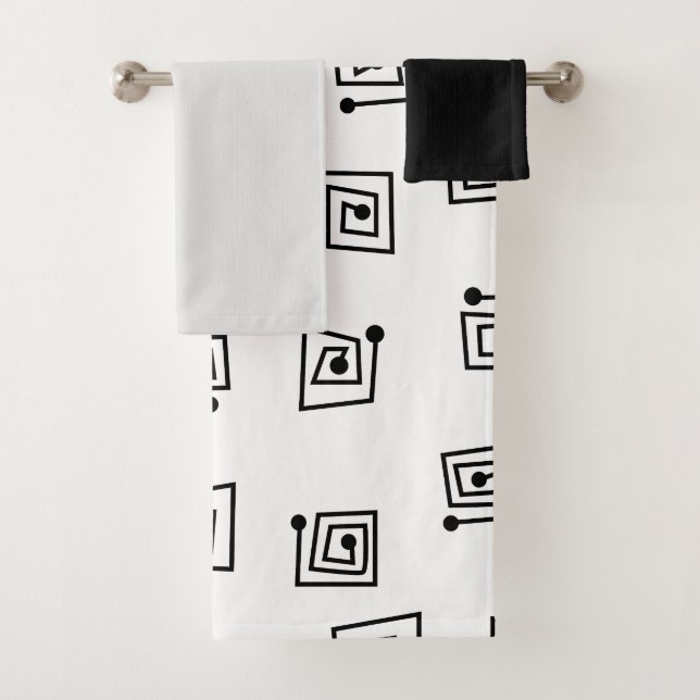 Mazes  bath towel set (Insitu)