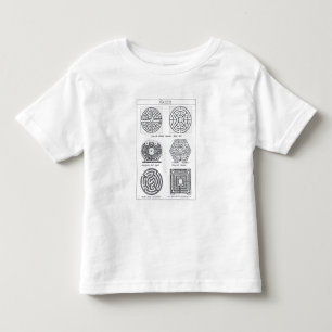 Mazes, c.1900 (engraving) (b/w photo) toddler t-shirt
