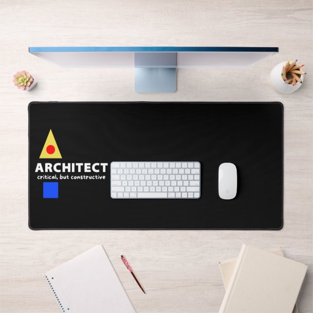 Mazipoodles Architect Critical Desk Mat (Office 1)