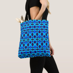Mazipoodles Aztec Zigzag 3 Tote Bag
