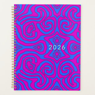 Mazipoodles Crazy Maze - Blue Magenta