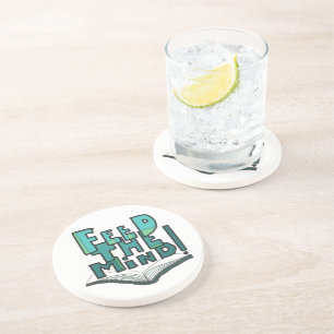 MAZIPOODLES Feed The Mind 066 Coaster