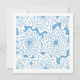 Mazipoodles Floral Fireworks Pattern 103 Card