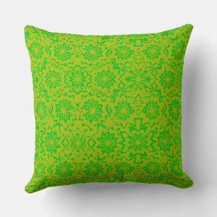 MAZIPOODLES Floral Fireworks Pattern 10 Throw Pillow
