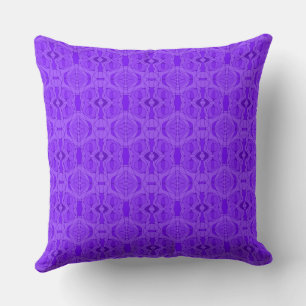 Mazipoodles Neuro Art - Violet  Throw Pillow
