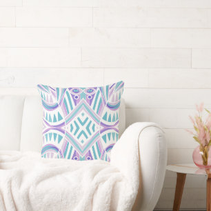 Mazipoodles New Fish Head Leaves Jazz Funk B 2 Throw Pillow