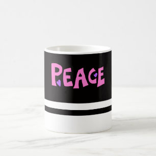 MAZIPOODLES Peace Pink 2 Coffee Mug