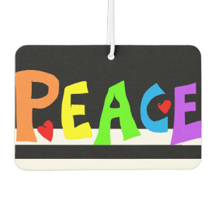 MAZIPOODLES Peace Rainbow Air Freshener