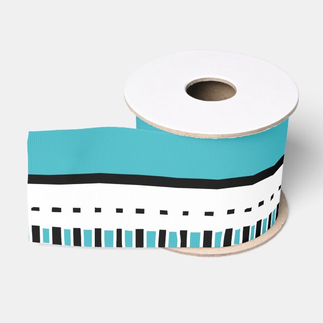 MAZIPOODLES Striped Ribbed Knitting Pattern 236 B  Grosgrain Ribbon (Spool)