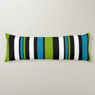 MAZIPOODLES Stripes Spaghetti 46 Body Pillow