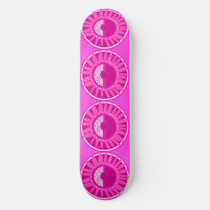 Mazipoodles Sunflower Sunshine: Pink Skateboard
