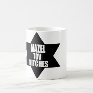 MAZOL TOV FUNNY HUMOR CHANUKKAH HANUKKAH COFFEE MUG